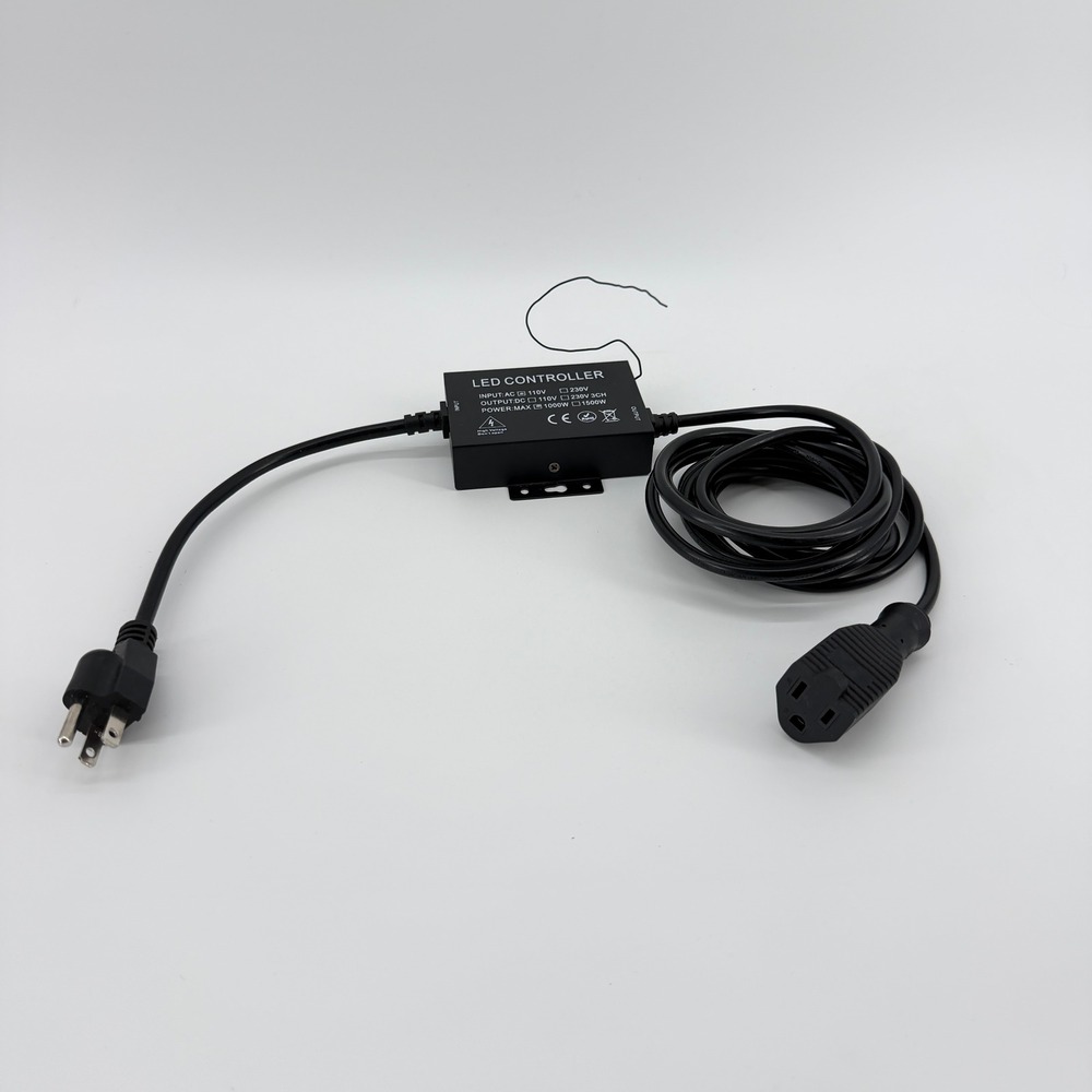 110V 1000W LED Controller Power Supply 12ft - Christmas Lights